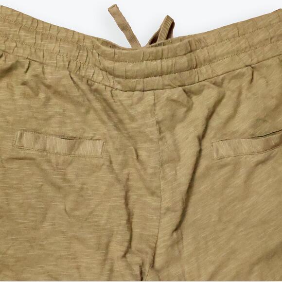 Bobi LA Olive Green Knit Distressed Hem Shorts M NWT - Picture 8 of 9